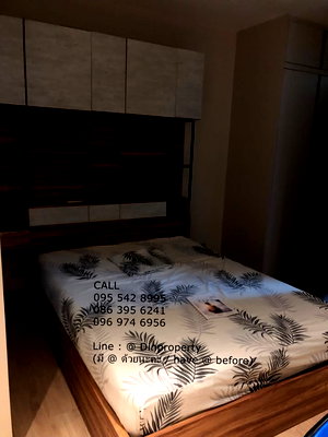 Condos for rent : For Rent Whizdom Ratchada-Thapra Studio  23sq.m.BTS station Taladplu, Near the mall thapra