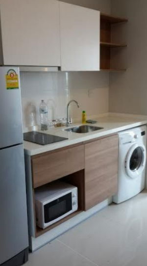 รูป ห้องใหญ่ คอนโด Centric ติวานนท์ สเตชั่น แบบ 1 ห้องนอน 36 ตรม. ชั้น 5 มีเครื่องซักผ้า ของครบ เพียง 9,000 บาท - รูปที่ 5/6