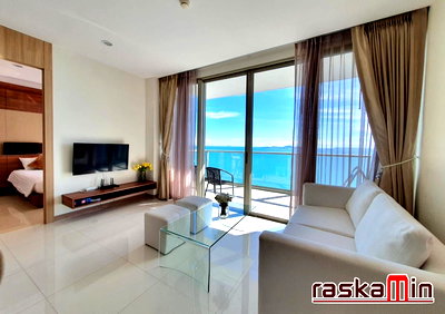 ขายคอนโด : FQ🗺️KT0130📲LineID @556ryccg🏄‍♂️2ห้องนอน 86ตรม ตึก A🌊วิวทะเล พร้อมเฟอร์นิเจอร์🌴The Riviera Wongamat พัทยาเหนือ
