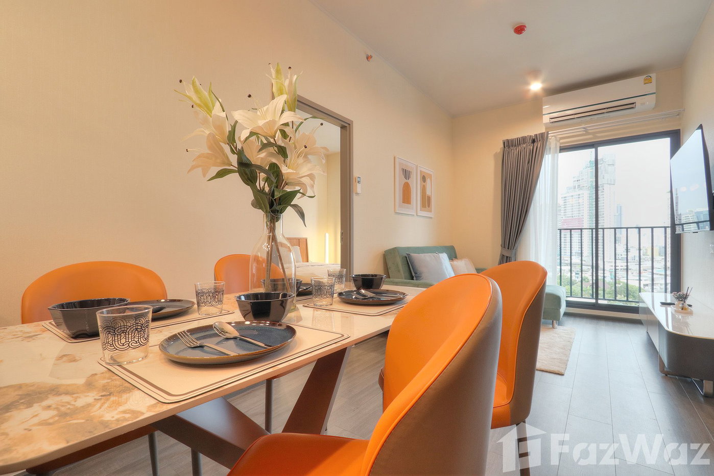 รูป For rent 2 bed 2 bath condo, 66 sqm: Ideo Sukhumvit – Rama 4 1949486 - รูปที่ 3/25