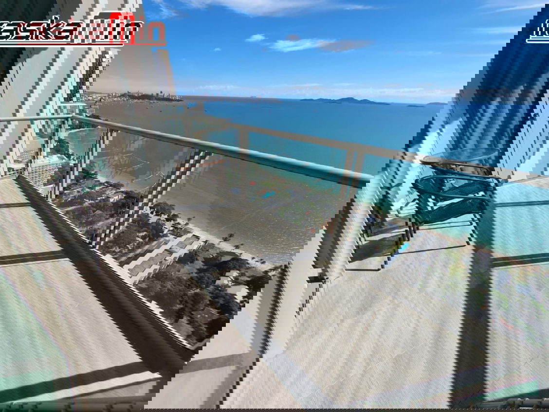 picture FQ🗺️KT0130📲LineID @556ryccg🏄♂️2Bedroom 86sqm Tower A🌊Sea view Fully furnished🌴The Riviera Wongamat Beach North Pattaya - 6/12