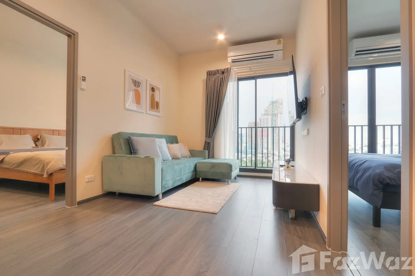 รูป For rent 2 bed 2 bath condo, 66 sqm: Ideo Sukhumvit – Rama 4 1949486 - รูปที่ 6/25