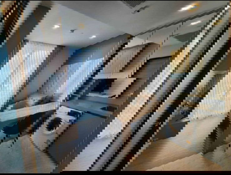 รูป 🔵⚪🔵 "For Rent" << Free maid ,Free fiwi ,Conner Room , Negotiable >> At The Crest park residences line id:@arunestate 🔵⚪🔵 - รูปที่ 2/7