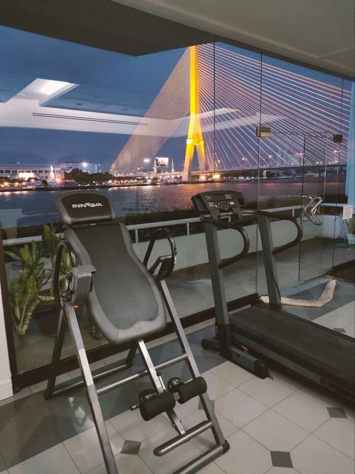 picture Waterfront condo for rent, near Rama VIII Bridge. Spacious room, ready to move in. - 15/17