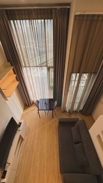 🚩 For Rent Condo KNIGHTSBRIDGE SPACE RATCHAYOTHIN Building 1, Floor 18,Duplex, Room size 38 sqm