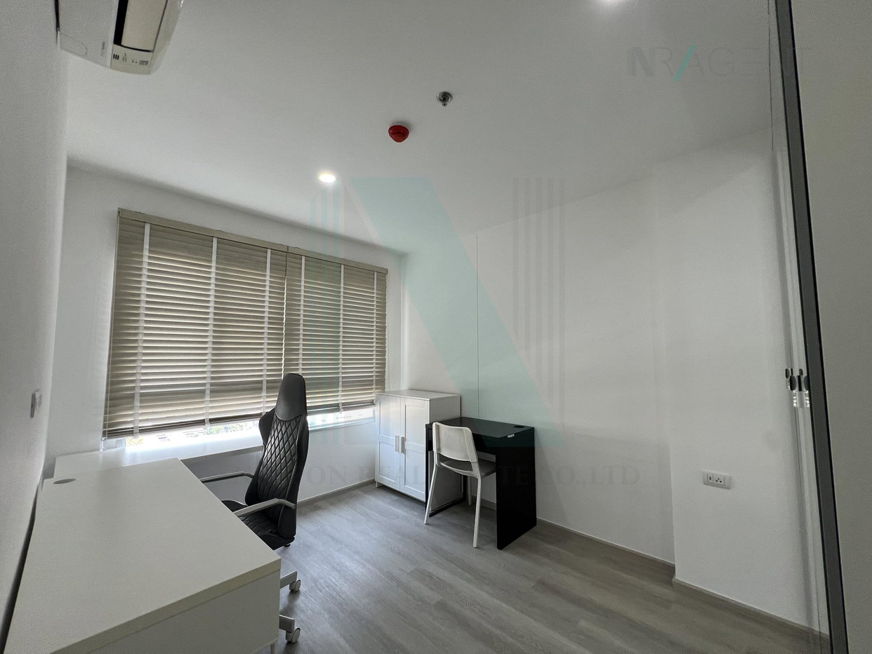 รูป 🚩 ให้เช่าคอนโด เอลลิโอ สาทร-วุฒากาศ อาคาร B ชั้น 12 2 ห้องนอน ขนาด 58 ตรม ใกล้ The Quarter วุฒากาศ - รูปที่ 7/8