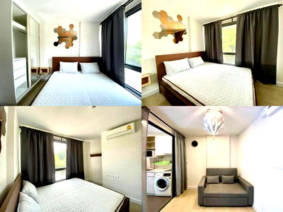 Condos for rent BTS Saphan Khwai : Cheapest in the project! ‼️ For Rent 🔥 Metro Luxe Rose Gold Phahol - Sutthisan. Beautiful room, fully furnished + washing machine included.📍