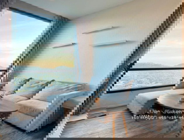 รูป ให้เช่า: ไนท์บริดจื ดิ โอเชี่ยน ศรีราชา  ขนาด 57 ตร.ม. | 2 ห้องนอน 2 ห้องน้ำ | - รูปที่ 1/18