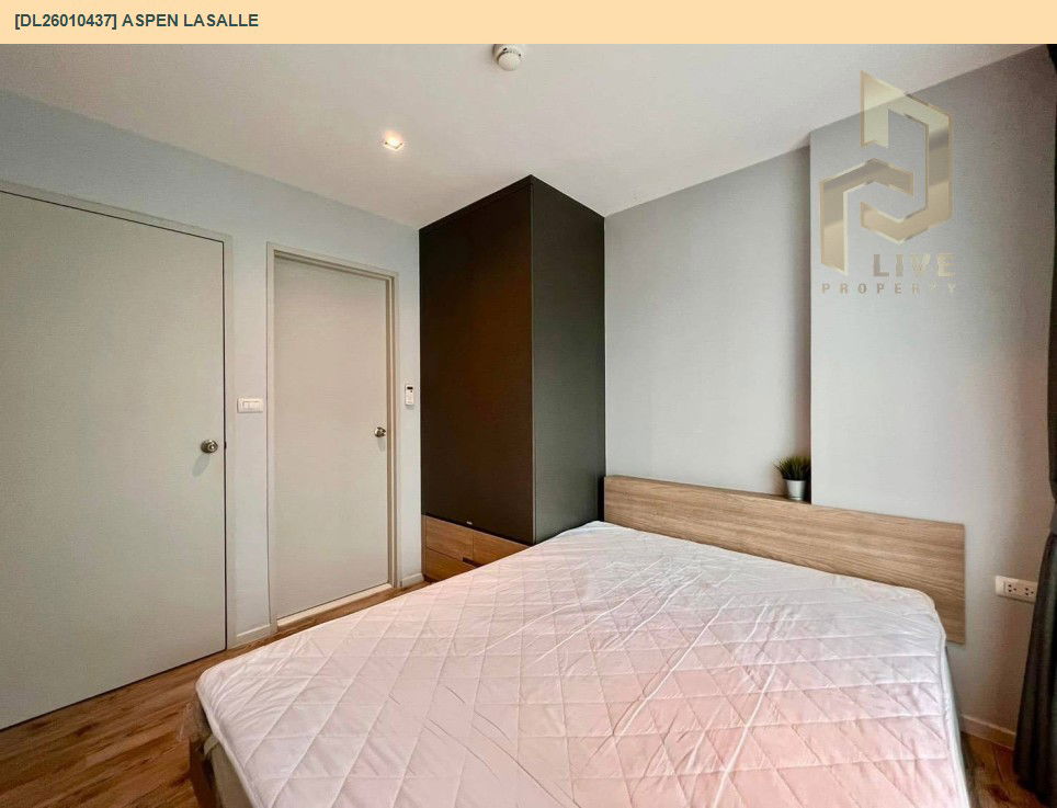 picture DL26010437 Condo for rent, Aspen Lasalle near MRT ศรีลาซาล, ready to move in, call urgently 0614453194 LineID @162cjixi - 6/14