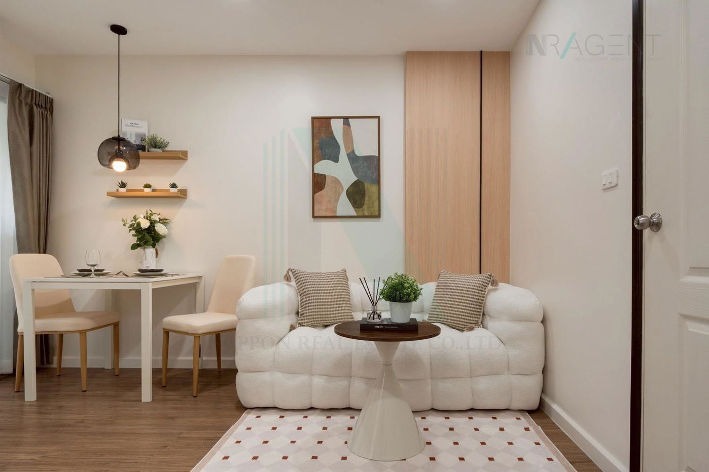 picture ðš For Sell Condo ICONDO SUKHUMVIT 103 Building B, Floor 1,1 bed room, Room size 28 sqm - 6/8