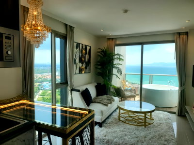 ขายคอนโด : Riviera Monaco Condominium for Sale Na Jomtien