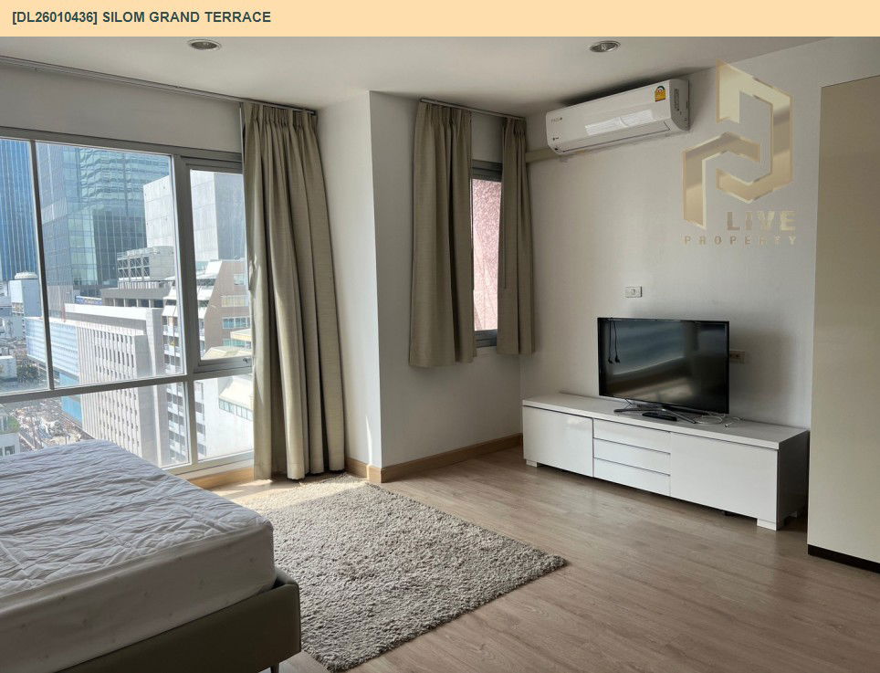 picture DL26010436 Condo for rent, Silom Grand Terrace near BTS Sala Daeng, ready to move in, call urgently 0656133286 LineID @534wlwof - 6/13