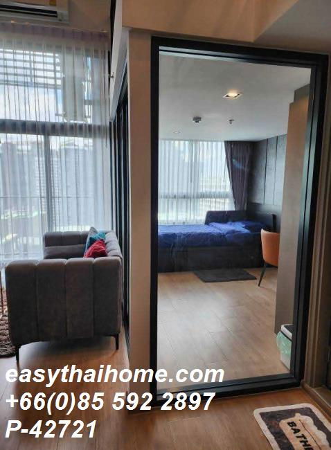 รูป P-42721 ให้เช่า คอนโด ไอดีโอ พระราม 9-อโศก Rama IX Rd, Bang Kapi, Huai Khwang, Bangkok พร้อมอยู่ ราคาถูก Line Id @easythaihome 085-592-2897 - รูปที่ 10/38