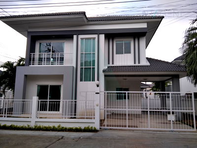 Houses for sale Boromarajonani College Of Nursing Noppharat Wachi : For Sell House LANCEO NOV RAMINTRA-KUBON 38 2-story 3 bedroom 2 bathroom