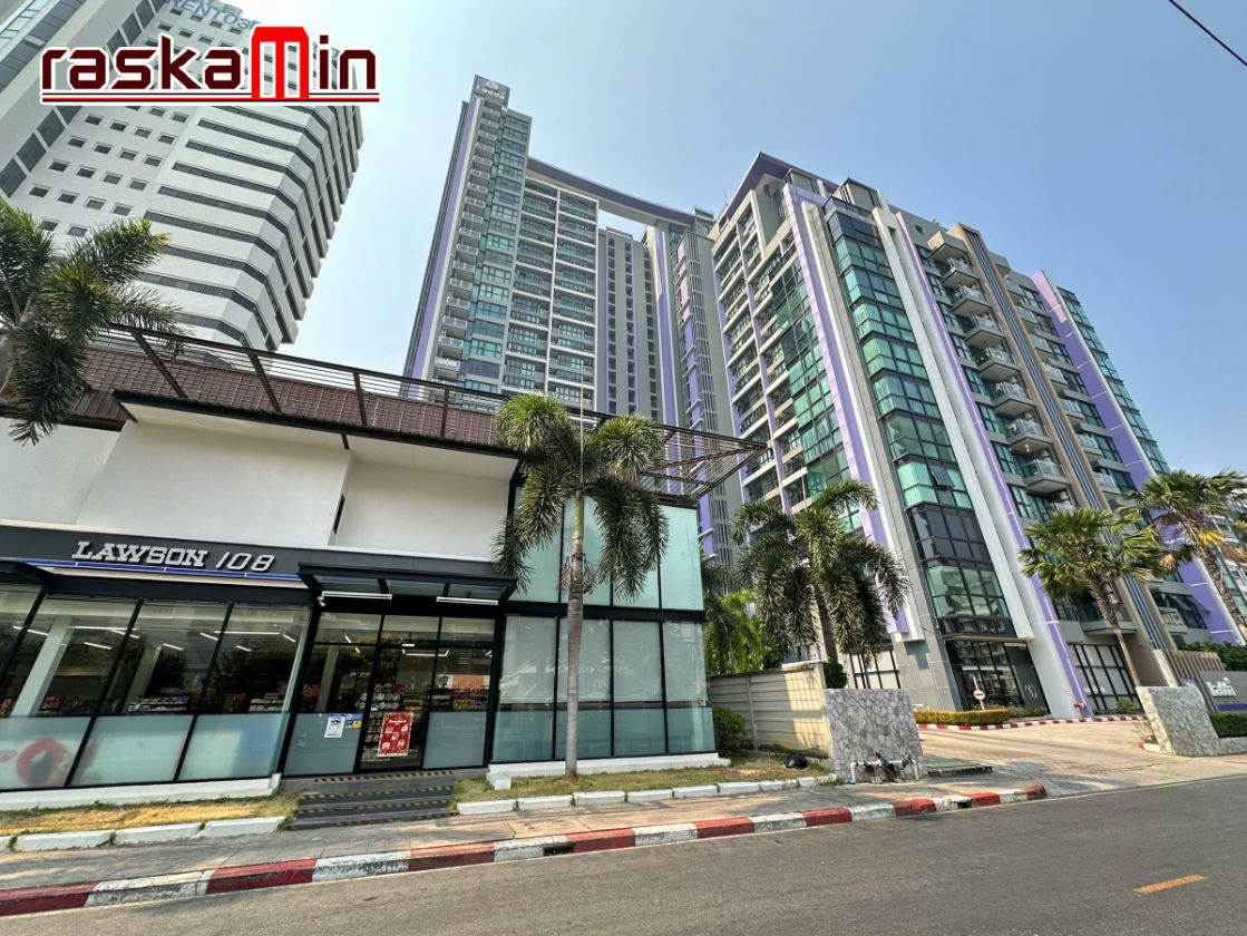 picture FQ🗺️KT0131📲LineID @556ryccg🏖️1Bedroom 44.6sqm Floor12A Tower A🌊Sea view+Koh Loi🌴Ladda Plus Sriracha condo - 17/18