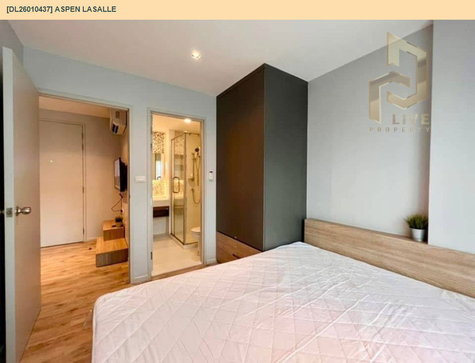picture DL26010437 Condo for rent, Aspen Lasalle near MRT ศรีลาซาล, ready to move in, call urgently 0614453194 LineID @162cjixi - 10/14