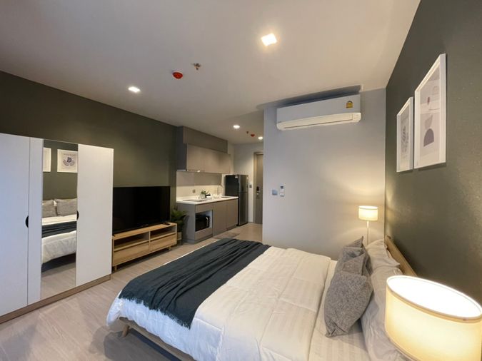 Studio condo for rent, 26 sqm, Life Asoke - Rama 9