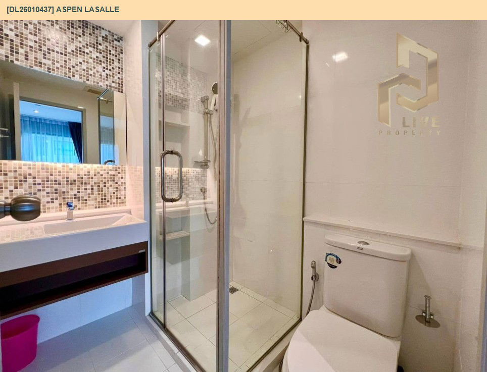 picture DL26010437 Condo for rent, Aspen Lasalle near MRT ศรีลาซาล, ready to move in, call urgently 0614453194 LineID @162cjixi - 9/14