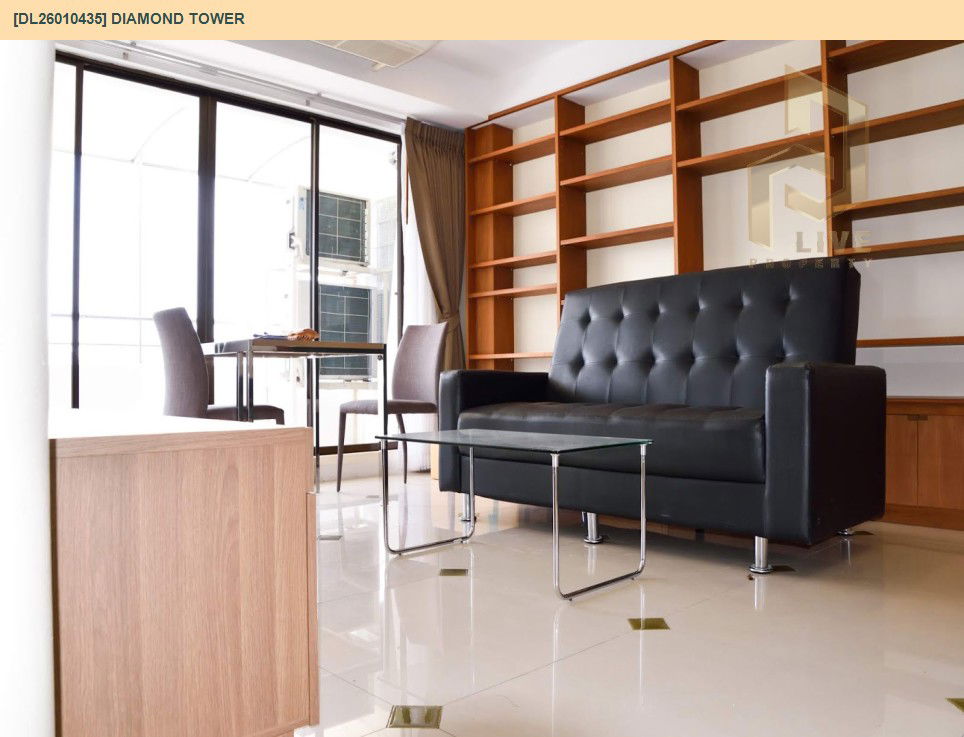 picture DL26010435 Condo for rent, Diamond Tower near BTS Chong Nonsi, ready to move in, call urgently 0614453194 LineID @162cjixi - 3/8