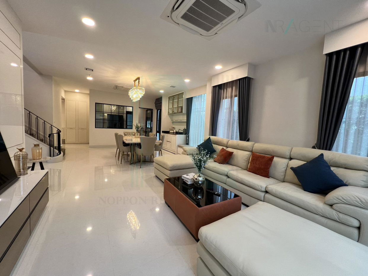 picture ð For Sell House NANTAWAN RAMA 9 NEW KRUNGTHEPKREETHA 2-story 4 bedroom 5 bathroom - 3/8