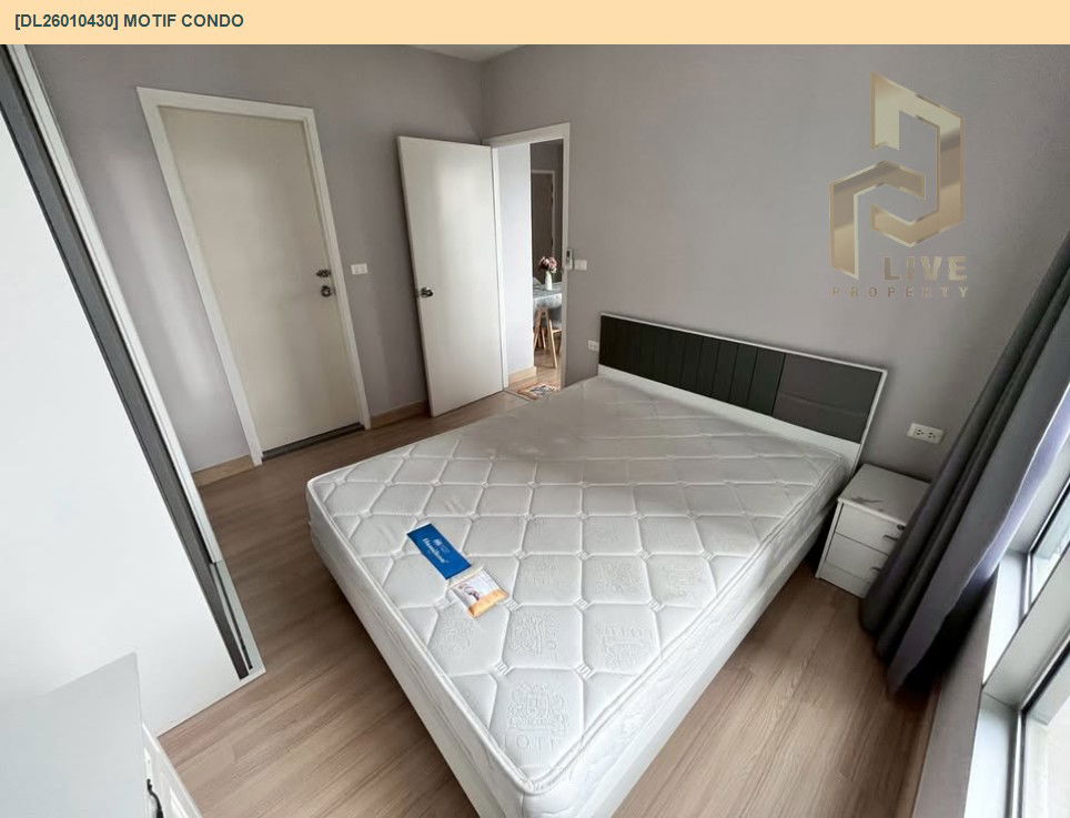 picture DL26010430 Condo for sale, Motif Condo near BTS Wongwian Yai, ready to move in, call urgently 0800343450 LineID @655ebbvc - 3/11