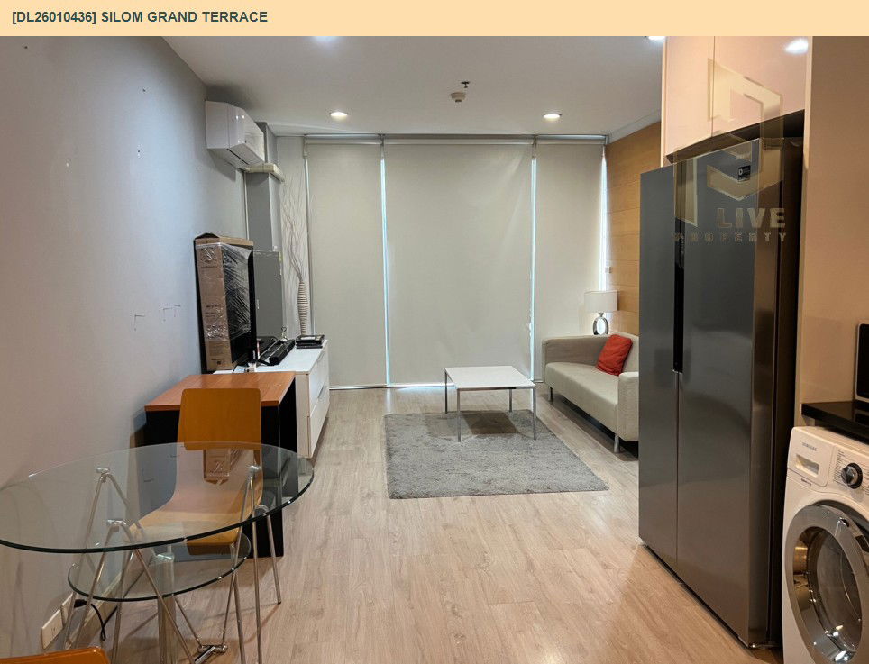 picture DL26010436 Condo for rent, Silom Grand Terrace near BTS Sala Daeng, ready to move in, call urgently 0656133286 LineID @534wlwof - 9/13