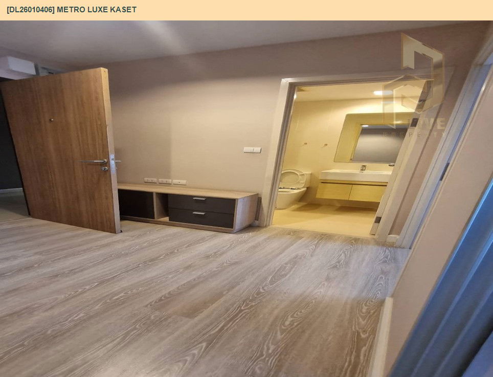 picture DL26010406 Condo for rent, Metro Luxe Kaset near BTS Kasetsart University, ready to move in, call urgently 0656133286 LineID @534wlwof - 5/11