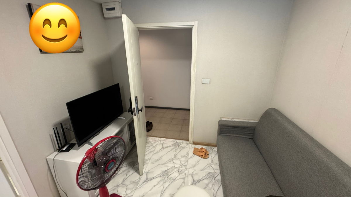 picture ðFor rent Plum Condo Mix Chaengwattanað Size 26 sq m. 1 bed, 1 bath Building C, 1st floor, pool view, garden view, Exclusive ððĶ Line @bzprOperty - 10/31