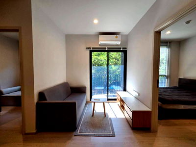 คอนโดให้เช่า : PFD-07825 ให้เช่า Nue Noble Centre Bang Na (นิว โนเบิล เซ็นเตอร์ บางนา) ติด Central Bangna | 2 ห้องนอน (34 ตร.ม.) ชั้น 2 แต่งครบ พร้อมอยู่ 20,000 บ.