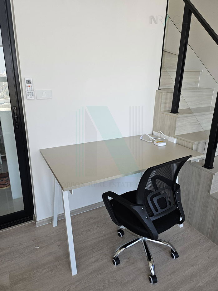 รูป 🔺 ให้เช่าคอนโด ออริจิ้น ปลั๊ก แอนด์ เพลย์ อี 22 สเตชั่น อาคาร 1 ชั้น 14 Duplex ขนาด 32 ตรม ใกล้ โรบินสัน สมุทรปราการ - รูปที่ 6/8