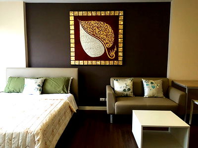 Condos for rent 700 Year Sports Arena Chiang Mai : A condominium for rent with 1 bedroom and 1 toilet 