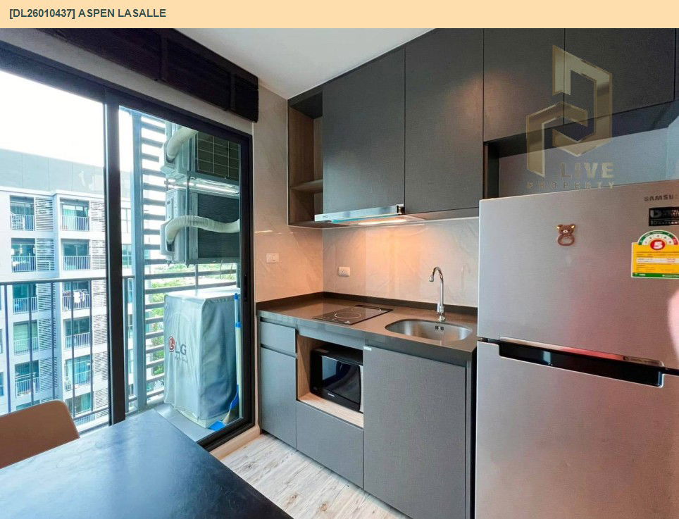 picture DL26010437 Condo for rent, Aspen Lasalle near MRT ศรีลาซาล, ready to move in, call urgently 0614453194 LineID @162cjixi - 11/14