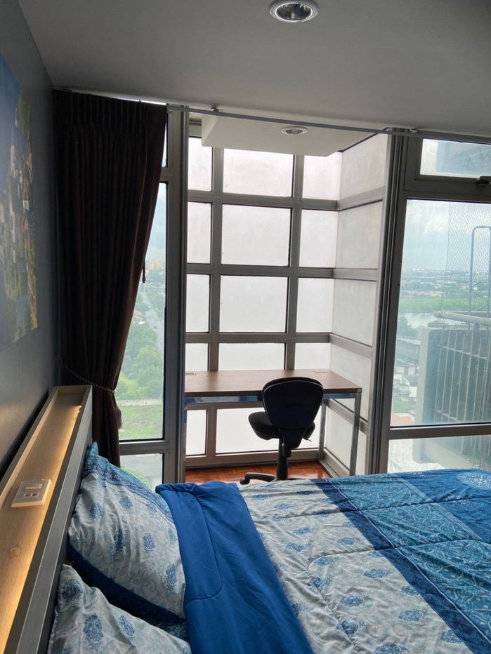 รูป ให้เช่า คอนโดวิคตอเรีย 3 เมืองทองธานี – 2 ห้องนอน, 58 ตร.ม. วิวทะเลสาบ ห้องสวย ลมเย็นสบาย - รูปที่ 2/12