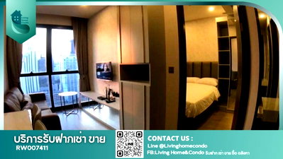 Condos for rent : For rent Ashton Asoke Sukhumvit 21, fully furnished and ready to move in. Good location, close to BTS Asoke and MRT Sukhumvit. RW007411