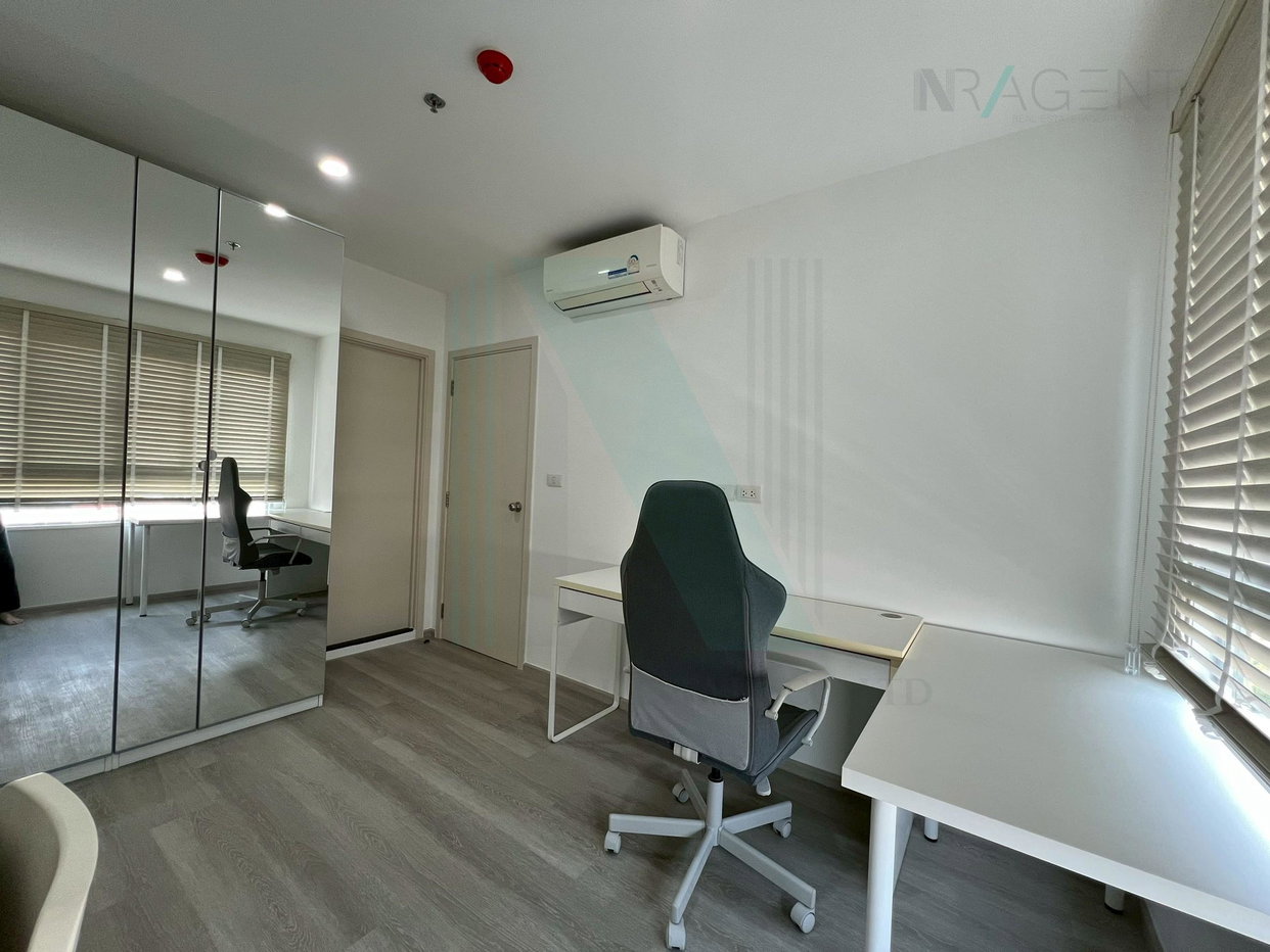 รูป 🚩 ให้เช่าคอนโด เอลลิโอ สาทร-วุฒากาศ อาคาร B ชั้น 12 2 ห้องนอน ขนาด 58 ตรม ใกล้ The Quarter วุฒากาศ - รูปที่ 6/8