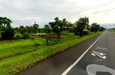 ที่ดิน ศรีสะเกษ : ขายที่ 49 ไร่ ติดถนน 24 หน้ากว้างติดถนน 250 เมตร