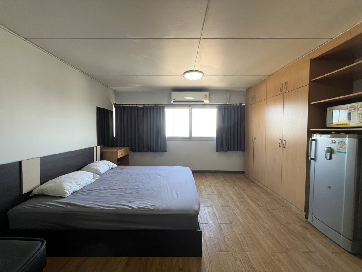 รูป คอนโด ป็อปปูล่า เมืองทอง T2 ชั้น 7 ให้เช่า 4,000 บาท (วิวนอก+เฟอร์ครบ+ชุดครัว) แอร์ใหม่ - รูปที่ 1/11