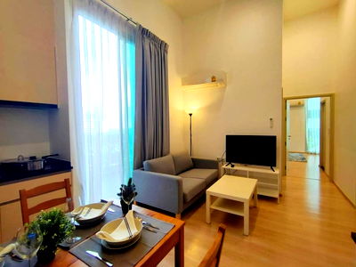 คอนโดให้เช่า : 🎀#PT2405_113 🎀💥ด่วน💥ว่าง1ก.พ 69   รีบคลิก ก่อนหลุดมือ‼️ 𝗙𝗼𝗿 𝗥𝗲𝗻𝘁 3️⃣5️⃣k.🔥🔥#ใกล้MRTศูนย์วัฒนธรรมฯคอนโด  โนเบิลรีวอลฟ์รัชดา2 