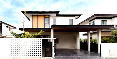 Houses for rent Muang Chiang Mai Chiang Mai : 2-Storey Modern Luxury Pool Villa for Rent in San Sai, Chiang Mai