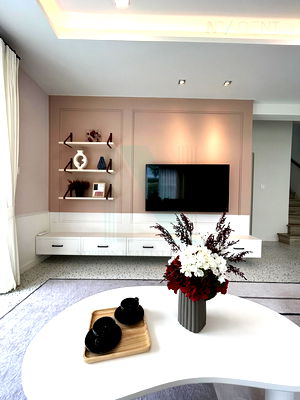 Houses for rent Bang Pu Industrial Estate : 📌 For Rent 2-story House VILLAGGIO 2 SRINAKARIN - BANGNA 4 bedroom 3 bathroom