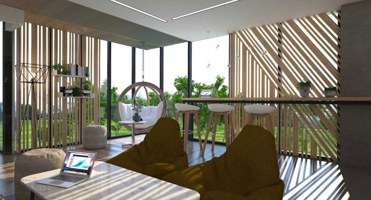 picture ðĨUrgent for rentðĨ ALIVE SUKHUMVIT 76 Building B, 5th floor, new room, first hand, fully furnished, 48.12 sqm 2 bedrooms 1 bathroom Line @bzprOperty - 57/61