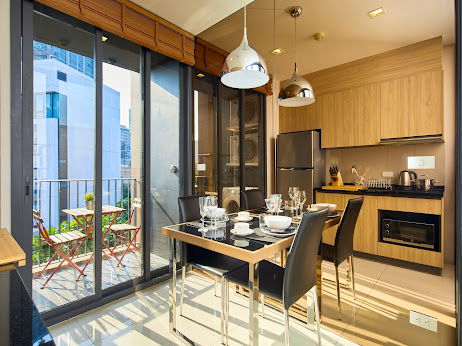 รูป 🍀🍀🍀Beautiful condo 🌸 ให้เช่า📌 ฮาสุ เฮ้าส์ สุขุมวิท77(Line:@rent2022) พร้อมเข้าอยู่ ✨A02009 - รูปที่ 9/16