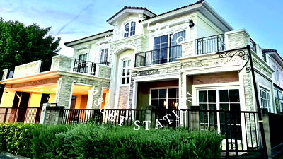 Houses for rent Nawamin Road : 🏠 Detached house for rent! Grandio Ladphrao-Kasetnawamin, near Kasetsart University ✨💎