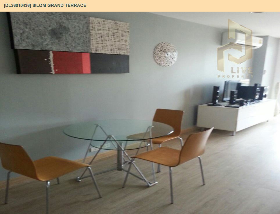 picture DL26010436 Condo for rent, Silom Grand Terrace near BTS Sala Daeng, ready to move in, call urgently 0656133286 LineID @534wlwof - 8/13