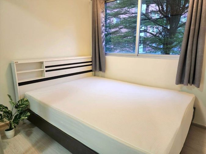 ME2500561 ให้เช่าห้องรีโนเวทใหม่​ พลัม คอนโด พาร์ค รังสิต​ เฟส​  3 ใกล้​ ม. กรุงเทพ 