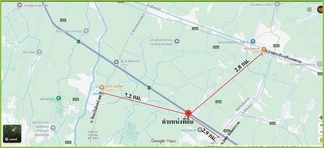รูป ขายที่ดินผังสีม่วง 82-3-38 ไร่ ถนนบางนาตราด กม.32 ขาออก เหมาะสร้างโรงงาน คลังสินค้า - รูปที่ 5/5