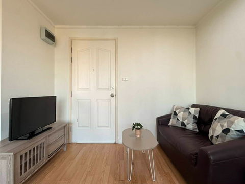 Spacious living area ‼️For rent🔥 Lumpini Ville Chaengwattana Pakkret. Beautiful room, fully furnished📍