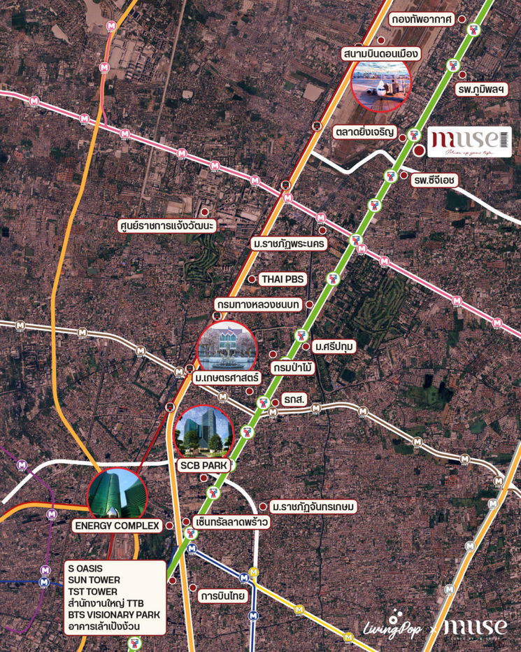 รูป ขายดาวน์ MUSE CONDO SAPHANMAI (มิวส์ คอนโด สะพานใหม่) - รูปที่ 6/12