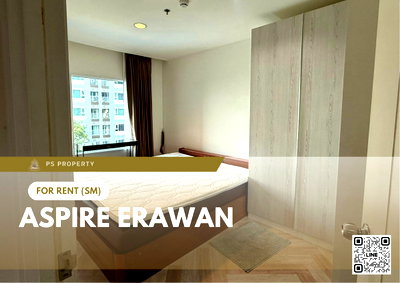 Condos for rent : For Rent ✨ Aspire Erawan ✨ 2 Bedroom | Private corner unit, right next to BTS Chang Erawan (0 meters).