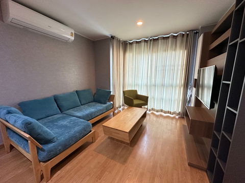 Condo For Rent | 2 Bedrooms 2 Bathrooms “U Delight @ Huaykwang Station” 66 Sq.m. Near MRT Huai Khwang